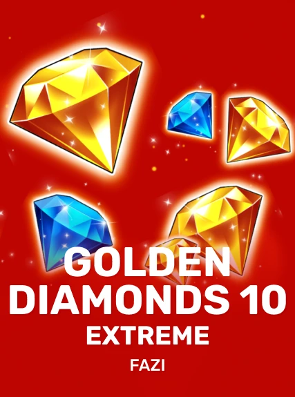 Golden Diamonds 10 Extreme game tile